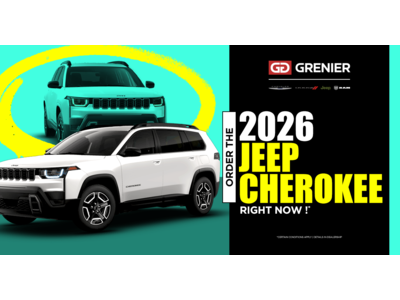 ORDER THE 2026 JEEP CHEROKEE !