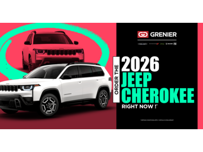 ORDER THE 2026 JEEP CHEROKEE !