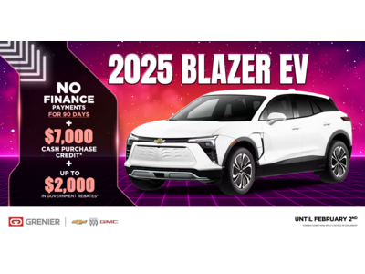 2025 BLAZER EV !
