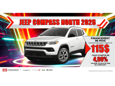 JEEP COMPASS NORTH 2026 !