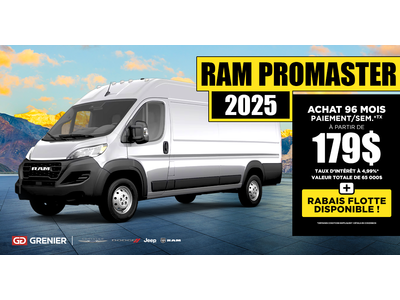 RAM PROMASTER 2025 !
