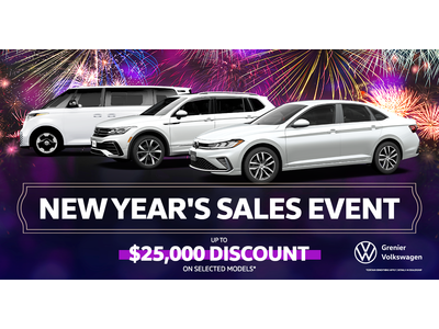 NEW YEAR'S SALES EVENT !
