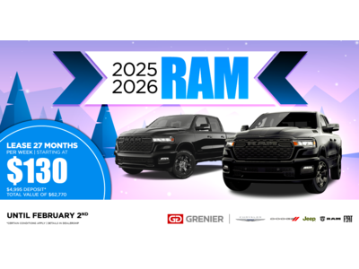 2025-2026 RAM !