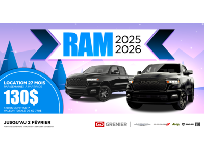 RAM 2025-2026 !
