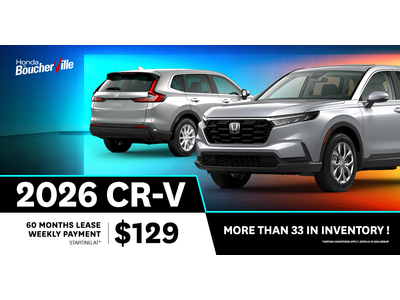 2026 CR-V AVAILABLE !