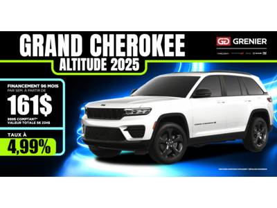 JEEP GRAND CHEROKEE ALTITUDE 2025 !