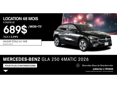 GLA 250 4MATIC 2026