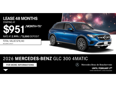 2026 GLC 300 4MATIC