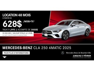 CLA 250 4MATIC 2025