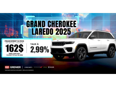 JEEP GRAND CHEROKEE LAREDO 2025 !