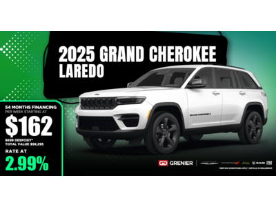 2025 JEEP GRAND CHEROKEE LAREDO !