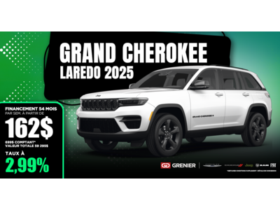JEEP GRAND CHEROKEE LAREDO 2025 !