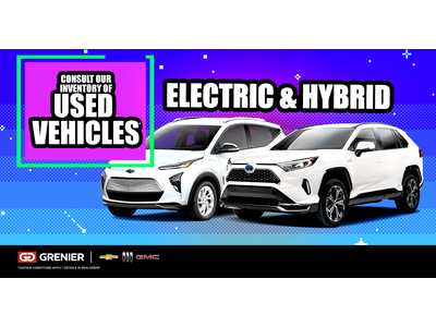USED ELECTRIC AND HYBRID VEHICLES !