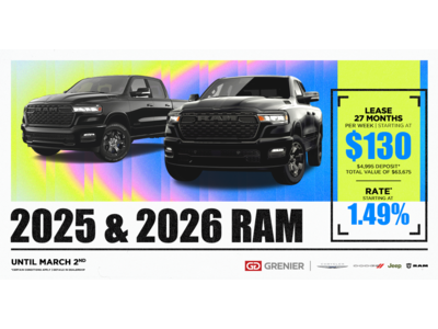 DISCOVER OUR RAM 2025 & 2026 !