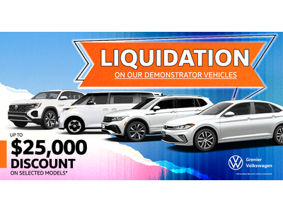 SEVERAL DEMONSTRATOR VEHICLES ON CLEARANCE !