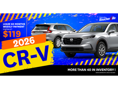 2026 CR-V AVAILABLE !