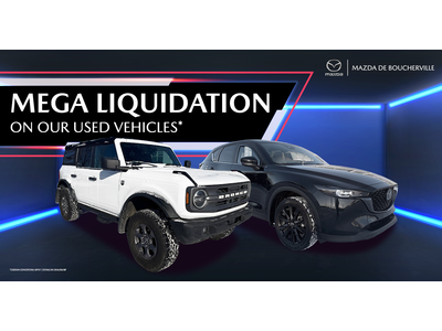 MEGA LIQUIDATION ON OUR USED VEHICLES !