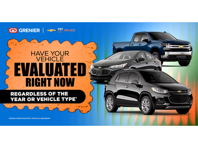 EVALUATE YOUR VEHICLE !