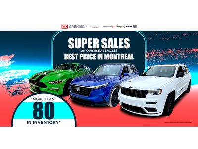 SUPER SALES ON OUR USED VEHICLES !