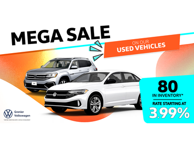 MEGA SALE ON OUR USED VEHICLES !
