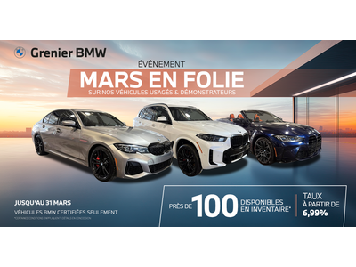 ÉVÉNEMENT MARS EN FOLIE !