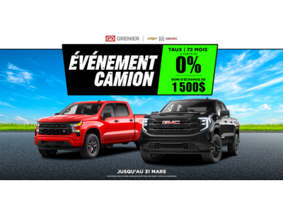ÉVÉNEMENT CAMION !