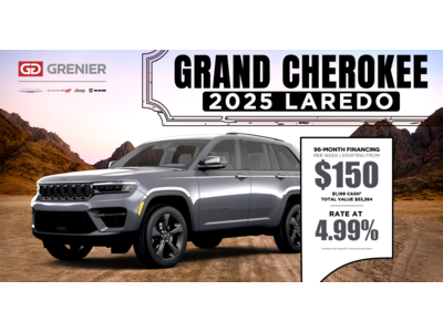 2025 JEEP GRAND CHEROKEE LAREDO !