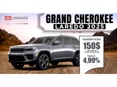 JEEP GRAND CHEROKEE LAREDO 2025 !