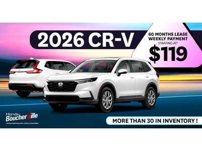 2026 CR-V AVAILABLE !