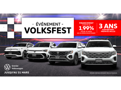 ÉVÉNEMENT VOLKSFEST !