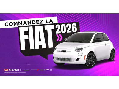 COMMANDEZ LA FIAT 2026 !
