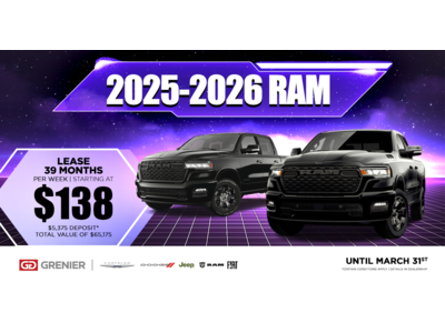 2025-2026 RAM !