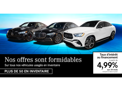 NOS OFFRES SONT FORMIDABLES !