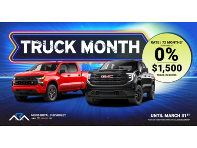 TRUCK MONTH !