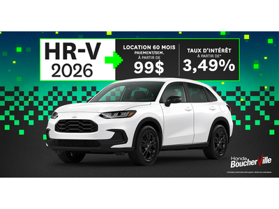 HR-V 2026 !