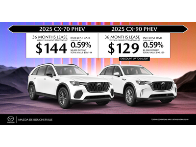 2025 CX-70 & 2025 CX-90 !