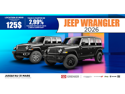 WRANGLER 2026 !