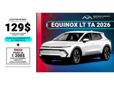 EQUINOX LT TA 2026 !