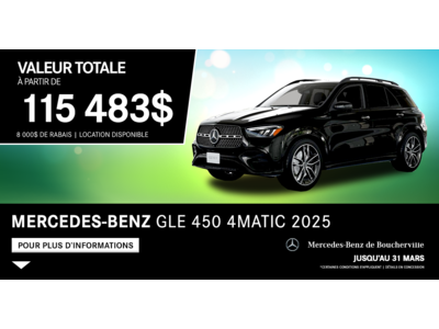 GLE 450 4MATIC 2025 !