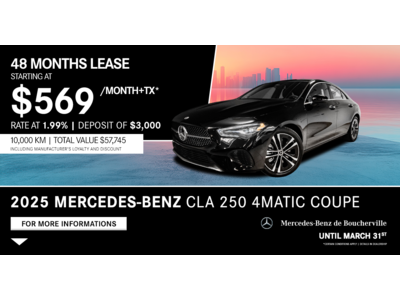 2025 CLA 250 4MATIC COUPE