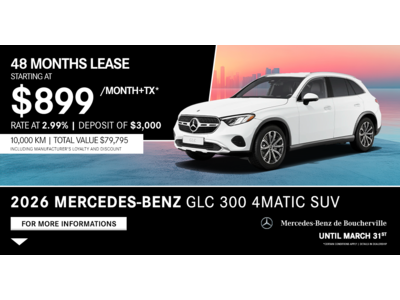 2026 GLC 300 4MATIC SUV