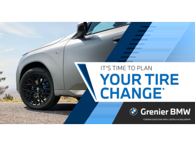 IT'S TIME TO PLAN YOUR TIRE CHANGE !