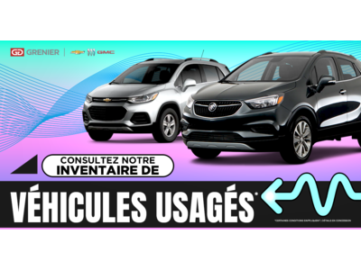 CONSULTEZ NOTRE INVENTAIRE USAGÉS !