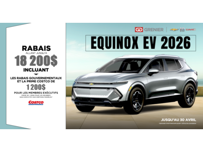 EQUINOX EV 2026 !