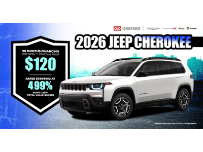 2026 JEEP CHEROKEE !