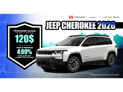 JEEP CHEROKEE 2026 !