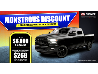 MONSTROUS DISCOUNT !