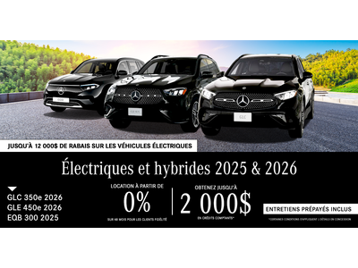 ÉLECTRIQUES ET HYBRIDES 2025 & 2026 !