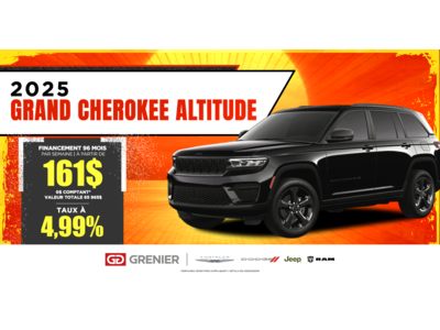 JEEP GRAND CHEROKEE ALTITUDE 2025 !