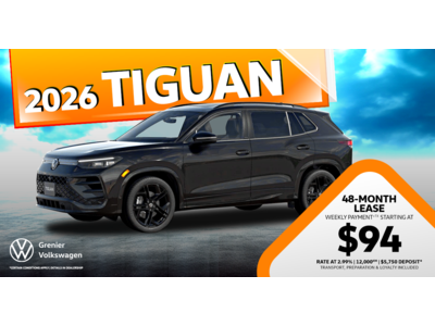 DRIVE THE 2026 TIGUAN !